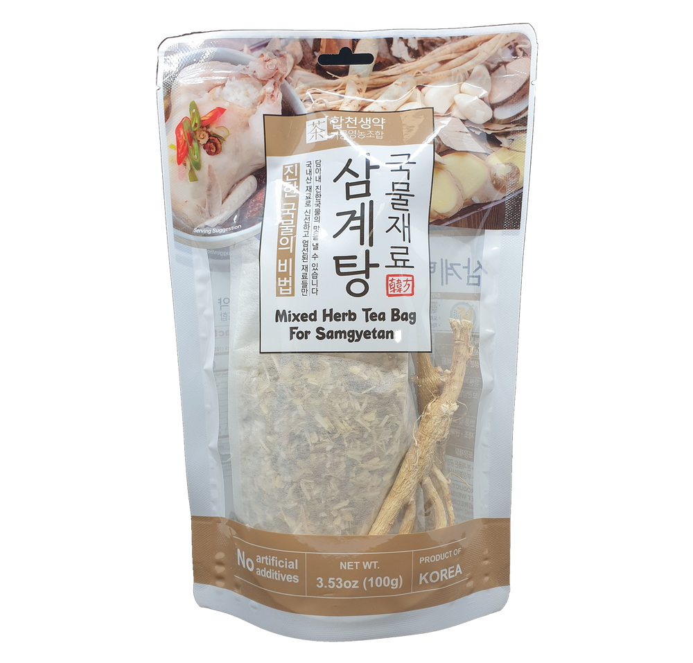 Korean Assorted Herbs Mix W/ Tea Bag (삼계탕 재료)