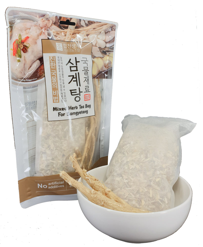 
                  
                    Korean Assorted Herbs Mix W/ Tea Bag (삼계탕 재료)
                  
                