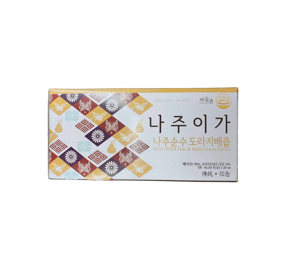 Korean Pear & Balloon flower Root Juice (도라지 배즙)